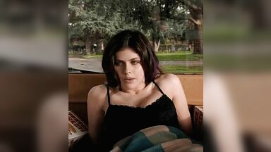 Alexandra Daddario sexy in Burying