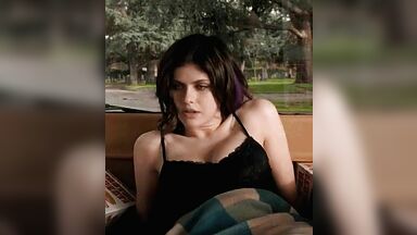 Alexandra Daddario sexy in Burying