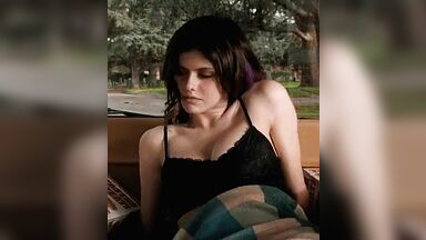 Alexandra Daddario sexy in Burying