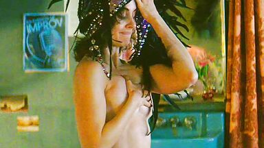 Alison Brie Covering Up