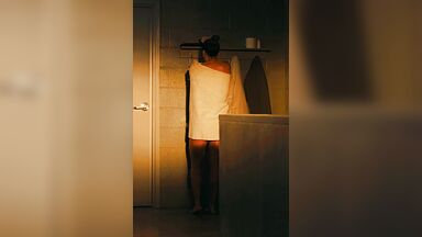 Genesis Rodriguez getting naked, Lioness