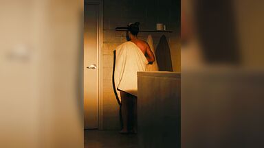 Genesis Rodriguez getting naked, Lioness