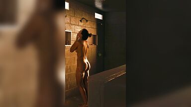 Genesis Rodriguez getting naked, Lioness