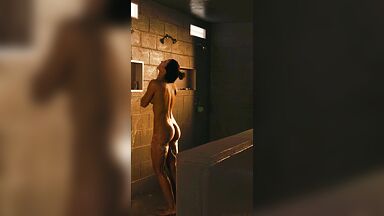 Genesis Rodriguez getting naked, Lioness