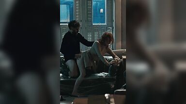 Jessica Chastain roughed in A Marriage