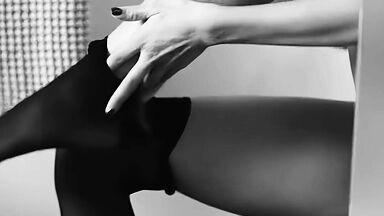 Zendaya in underwear in Malcolm & Marie