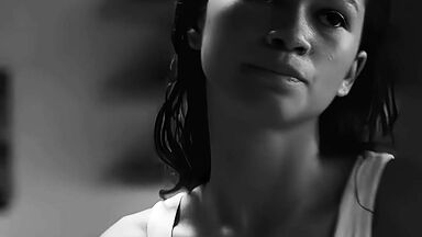 Zendaya in underwear in Malcolm & Marie