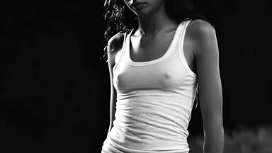 Zendaya in underwear in Malcolm & Marie