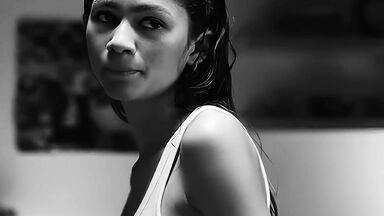 Zendaya in underwear in Malcolm & Marie