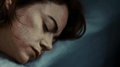 Emma Stone waking up naked