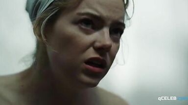 Emma Stone nude in The Favourite