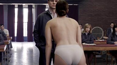 Jennifer Lawrence posing Red Sparrow