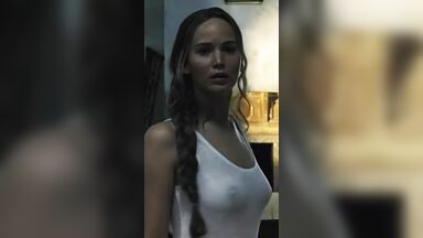 Showing her nipples