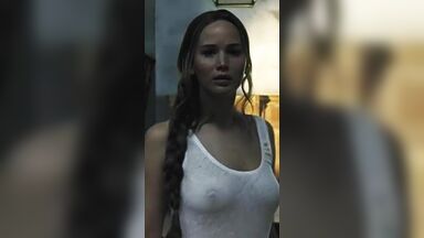Showing her nipples