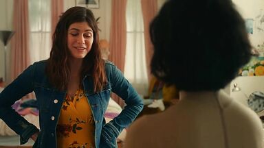 Alexandra Daddario naked in Can You Keep a Secret (2019)