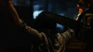 Alexandra Daddario sexy in Texas Chainsaw (2013)