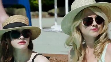 Alexandra Daddario, Kate Upton sexy in The Layover