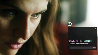 Alexandra Daddario nude in Songbird