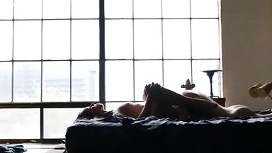 Hot blondes giving each other love