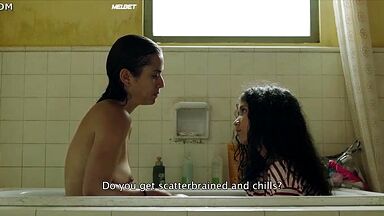 Bathing teen
