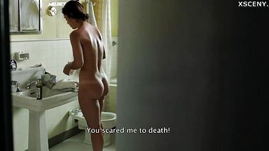 Bathing teen