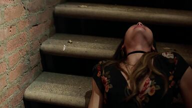 Melissa Barrera fucked on stairs