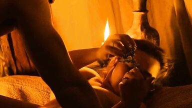 Florence Pugh sexy in Outlaw King (2018)