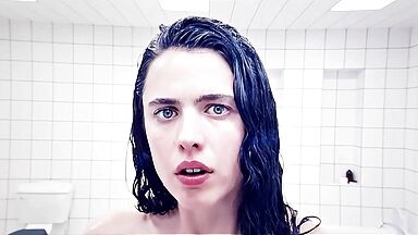 Margaret Qualley naked The Substance