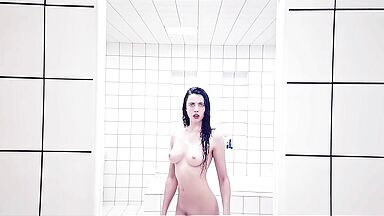 Margaret Qualley naked The Substance