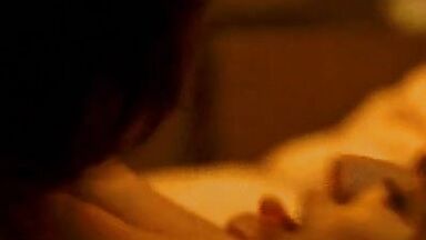 Margaret Qualley And Aubrey Plaza kissing