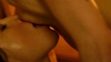 Margaret Qualley And Aubrey Plaza kissing