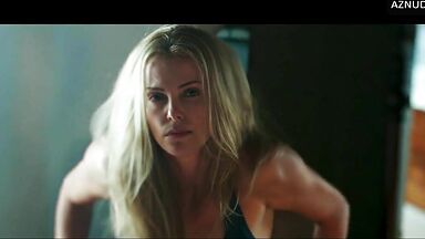 Charlize Theron has sex with a bearded man