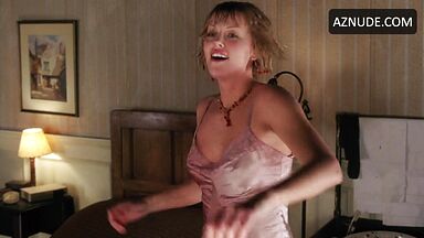 Charlize Theron soaked to the skin