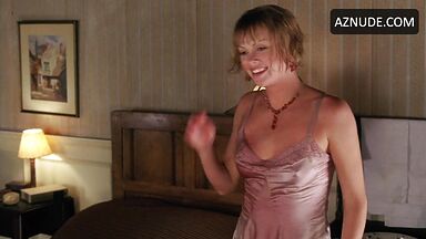Charlize Theron soaked to the skin