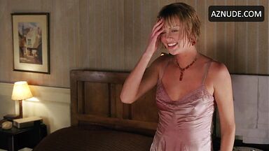 Charlize Theron soaked to the skin
