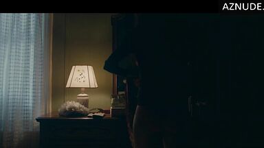 Michelle Pfeiffer is naked and puts on a dress