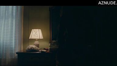 Michelle Pfeiffer is naked and puts on a dress