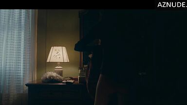 Michelle Pfeiffer is naked and puts on a dress