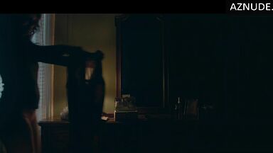 Michelle Pfeiffer is naked and puts on a dress