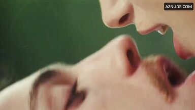 Keira Knightley stuck her tongue in his mouth