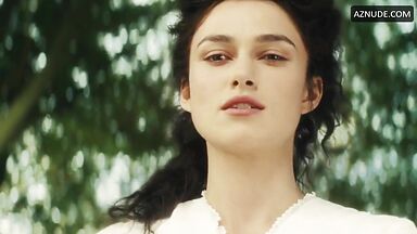 Keira Knightley stuck her tongue in his mouth