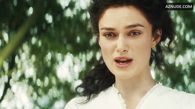 Keira Knightley stuck her tongue in his mouth