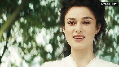 Keira Knightley stuck her tongue in his mouth