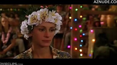Julia Roberts crying in a swimsuit