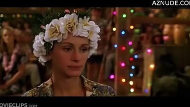Julia Roberts crying in a swimsuit