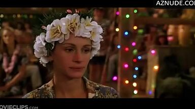 Julia Roberts crying in a swimsuit