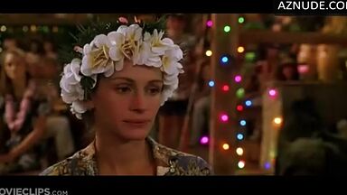Julia Roberts crying in a swimsuit