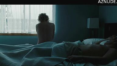 Charlize Theron appears undressed in front of the children