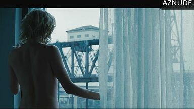 Charlize Theron appears undressed in front of the children