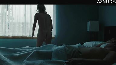 Charlize Theron appears undressed in front of the children